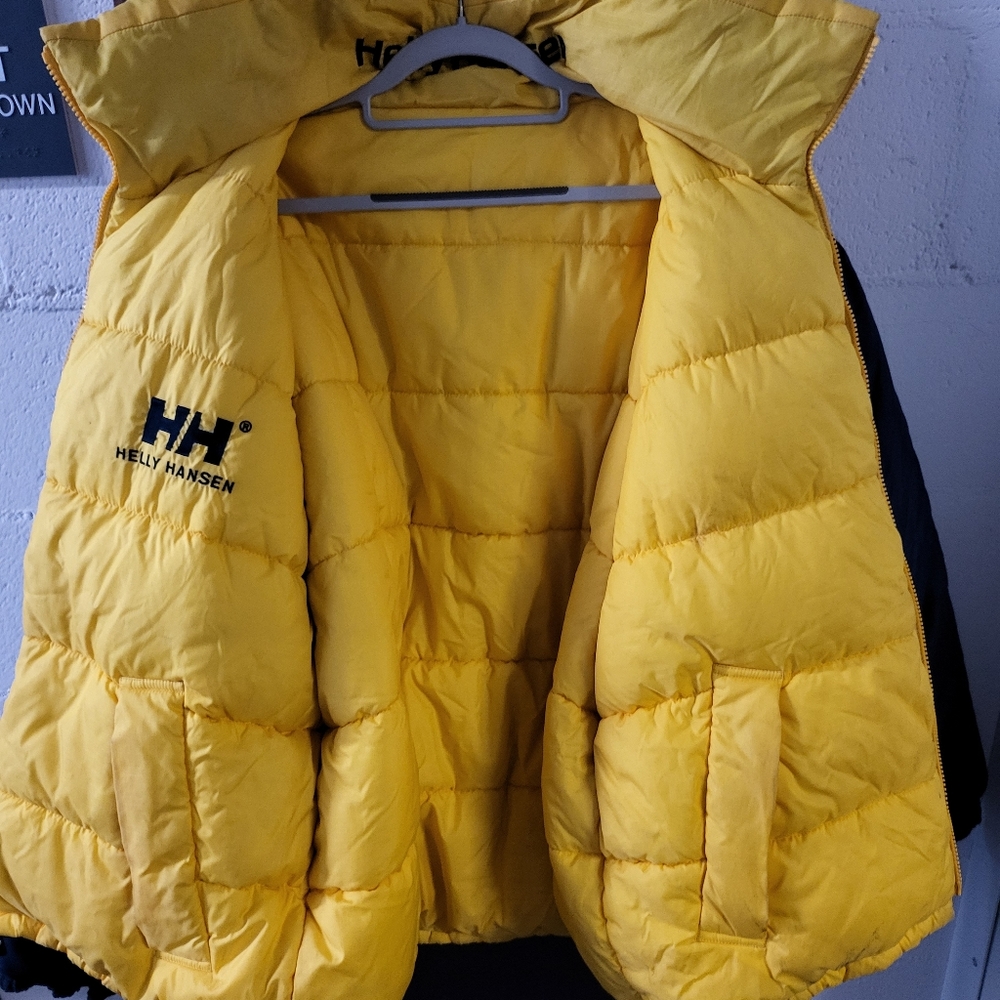 Helly Hansen Reversable Down Puffy Jacket Men's S… - image 6